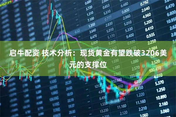 启牛配资 技术分析：现货黄金有望跌破3206美元的支撑位