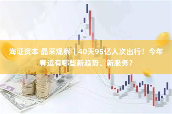 海证资本 晶采观察｜40天95亿人次出行！今年春运有哪些新趋势、新服务？