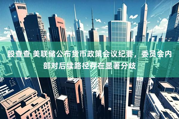 股查查 美联储公布货币政策会议纪要，委员会内部对后续路径存在显著分歧